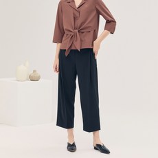 W9 여성용 W Edition 턱 와이드 팬츠 TMTWA38W21