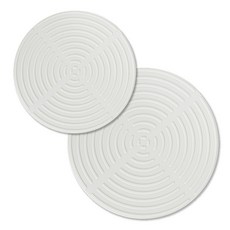 DALPAENGI LIVING Cuisine De Maman韓國產厚實電磁爐保護墊 圓形20cm+圓形25cm組, 乳白色, 1組