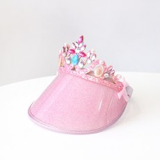 女童款優質皇冠遮陽帽