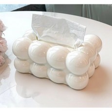 Wonine 泡泡雲紙巾盒, 1個, 白色