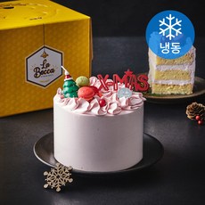 라보카 딸기우유 생크림 케이크 (냉동), 420g, 1개