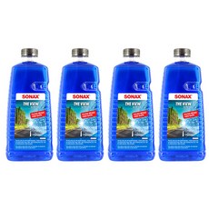 소낙스 에탄올 워셔액 더 뷰, 2L, 4개