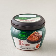 비비고 썰은 배추김치 용기