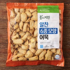 풀스키친 알찬 6종모양 어묵, 1kg, 1개