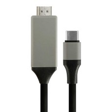 iETOP Type-C轉HDMI線 ET-CH100, 黑色的, 1個