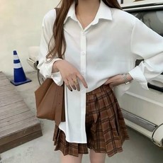엘쏘 여성용 기본 카라 셔츠