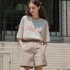 ZERO STREET 女款閃亮短袖T恤
