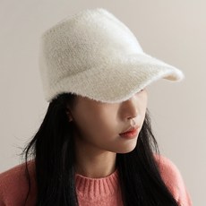 바비수 로헨 포근 니트 골프 방한 썬캡