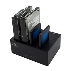 퀄리티어슈런스 2BAY 하드 도킹 스테이션 Q6G CLONE + USB 3.0 케이블 + 전원 어댑터