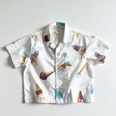 느엘 아동용 아이스반팔남방