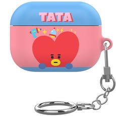 아이컬러즈 BT21 빼꼼 에어팟 프로 슬림 케이스, 타타