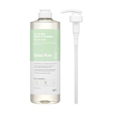 아이빔 올인원 클렌저 그린 + 펌프 세트, 1세트, 1000ml