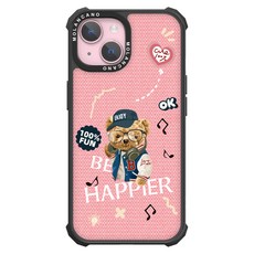 MOLAN CANO Impact Design MagSafe泰迪熊手機殼, Happier Teddy