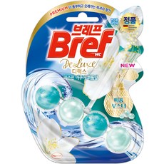 브레프 디럭스 자스민 아쿠아 변기세정제, 50g, 1개