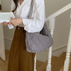 카밀라 패브릭 숄더 크로스백