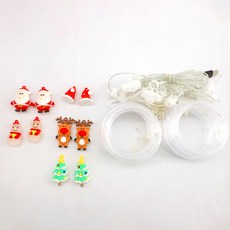 LED圓形天空風景聖誕節燈飾組, 1組, 混色