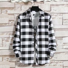 남성용 블랙 101 컬러 가티쿠 셔츠 FC-2315992