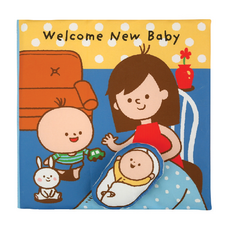 K's Kids 奇智奇思 布書 迎接第二個寶貝！- 選用毛毯般輕柔布料, 做工精美，優質耐用 - 幫助孩子認識生命的誕生與家庭功能
