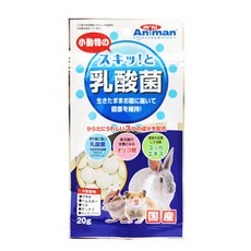 미니애니맨 소동물 유산균 캔디, 20g, 1개