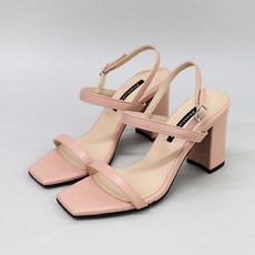 분홍코끼리예감좋아샌들 분홍코끼리 여성용 여신인줄 스트랩 샌들 9cm