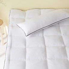 라뽐므 노르빅 토퍼 + 바디필로우 세트, 어반화이트