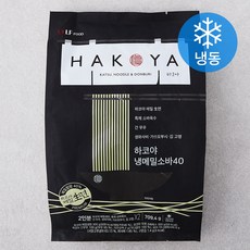 하코야 메밀생면 소바 40 2인분 (냉동), 709.4g, 1개 - 미츠보시호면