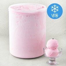 네추럴킹덤 딸기 비유지방 아이스크림 (냉동), 10L, 1개