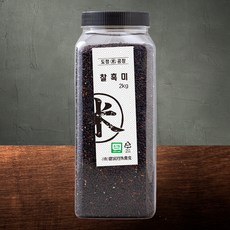 도정공장 유기농 찰흑미, 2kg, 1개