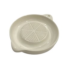 ECHO 陶瓷磨泥器 0440-006 三入組,輕鬆研磨蒜末薑末,陶瓷材質易清洗, 3個, 約11.5cmx9.6cm
