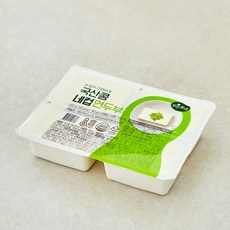 맑은물에 국산콩 네컵 연두부 4개입, 360g, 1개 360g, 1개