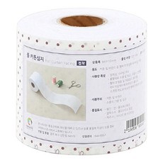 科哈斯身份證 捲筒窗簾黏合襯, 白色的, 1個