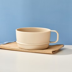 Modern House 系列裡肌肉大碗 550 ml, 1個, 復古象牙