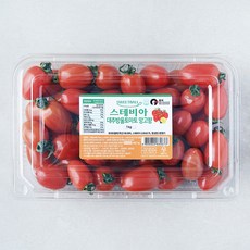 스윗볼 스테비아 망고향 대추방울 토마토, 1kg, 1팩