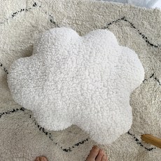 생활단짝 구름모양 인테리어 쿠션, 화이트