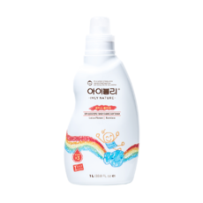 아이블리네이처 3배 고농축 유아 섬유유연제 일반형 로터스플라워향, 1L, 1개