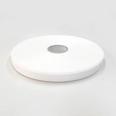 JSTrading 무지 면 라벨 테이프 15mm, 백아이보리, 1개