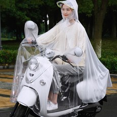 Dazeonshop大尺寸外送防水雨衣+後照鏡套