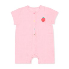 오가닉맘 유아용 무니 반소매 우주복 MJMLQE01