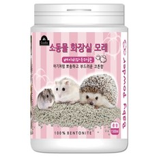 구딘 소동물 화장실 모래 베이비파우더향, 1500ml, 1개