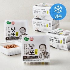 맑은물에 참좋은콩 김석원 낫또 (냉동), 45.5g, 12개 - 아기낫또