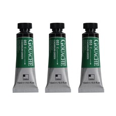 ShinHan 火山口專家水粉畫 3p 鎘綠 C, 15毫升, 1 種顏色