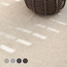 HANIL CARPET Soleil系列 四季通用地毯, 象牙白地毯 200x150公分 100% 聚酯纖維 韓國製, 象牙白, 200*150cm
