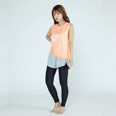 soleil 女款Lilria短褲一體型9分防水緊身褲