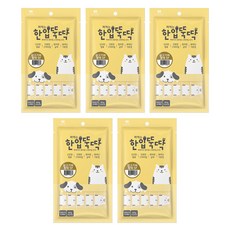 고양이 짜먹는 한입뚝딱 간식 12g x 5p, 1개, 닭고기 + 황태 혼합맛