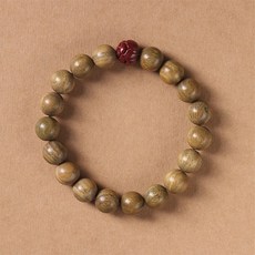 念珠 Buddhist Goods Danju Good Luck Charm 樺木 108 顆念珠 10mm, 綠木