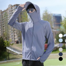 Elsso 跑步釣魚登山遮陽帽涼感長袖拉鍊外套