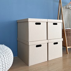 종이 트렁크, 혼합색상, 4개