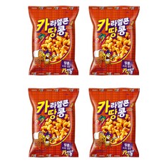 크라운 카라멜콘 땅콩, 72g, 4개