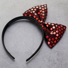 여아왕리본머리띠