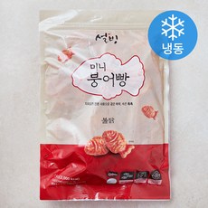 설빙 미니 붕어빵 불닭 (냉동), 1kg, 1개